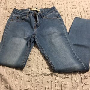 Ankle grazer jeans